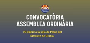 Convocatòria Assemblea Ordinària